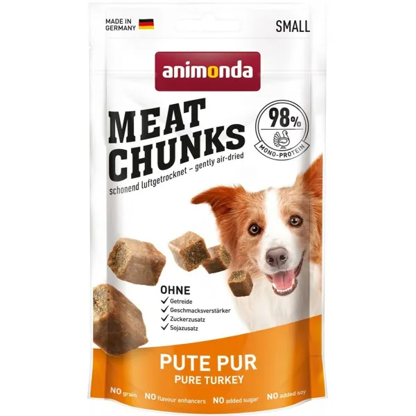 Suņu uzkodas Animonda Meat Chunks Turkey Turcija 60 g