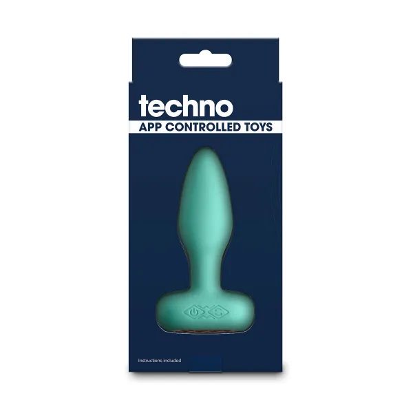 Vibrating Butt Plug NS Novelties Prism Green (8,6 cm)