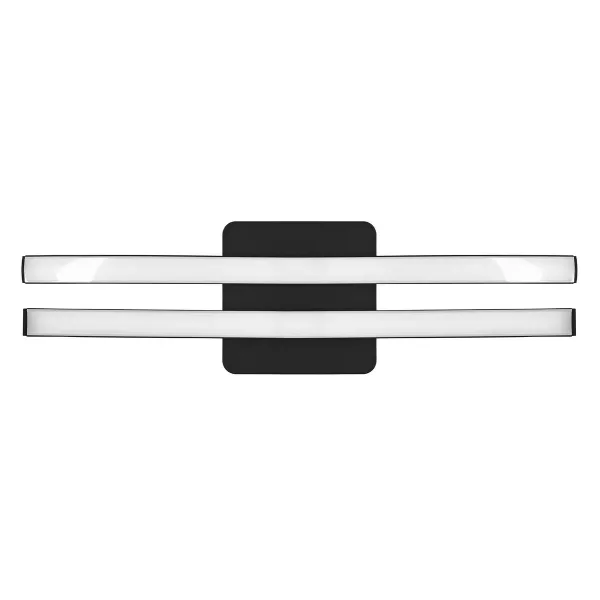 LED-seinävalo Activejet AJE-SALY Musta Lämmin valkoinen 80 1100 Lm 220-240 V (1 Kappaletta)