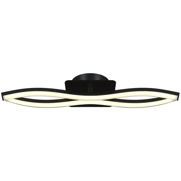 LED-seinävalo Activejet AJE-SALY Musta Lämmin valkoinen 80 1100 Lm 220-240 V (1 Kappaletta)