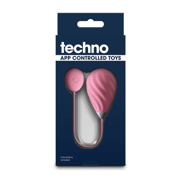 Vibrators Egg NS Novelties Techno Kandi Rozā