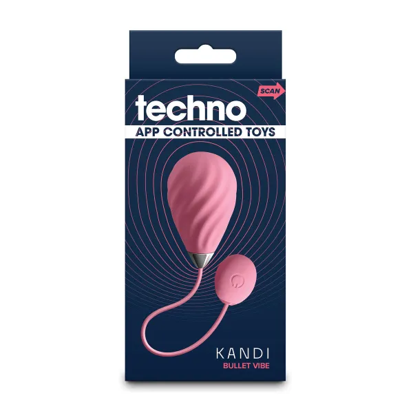 Vibrators Egg NS Novelties Techno Kandi Rozā