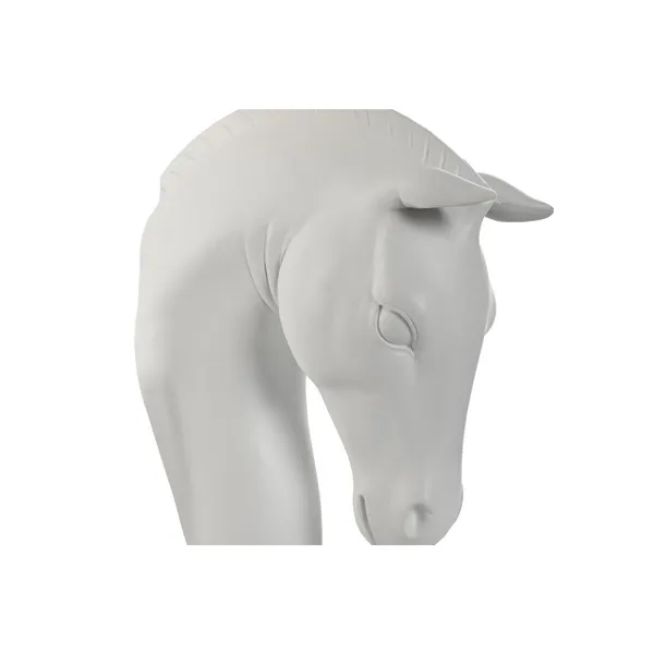 Wall Lamp Home ESPRIT White Modern Horse Aged finish 220 V 18 x 21,5 x 50,5 cm (2 Units)