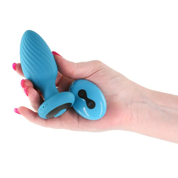 Vibrating Butt Plug NS Novelties Inya Green (8,8 cm)