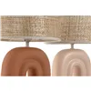 Desk lamp Home ESPRIT Mustard Terracotta 22 x 22 x 38 cm (2 Units)