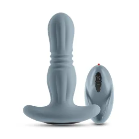 Vibrating Butt Plug NS Novelties Gemini Grey (12,2 cm)