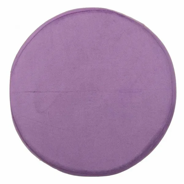 Stool Alexandra House Living Purple Velvet Bamboo Pinewood Sponge MDF Wood 32 x 44 x 32 cm