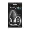 Vibrating Butt Plug NS Novelties Alpine 2.0 Black (8,8 cm)