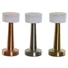 Desk lamp Home ESPRIT Copper Golden Silver 9 x 9 x 21 cm (3 Units)