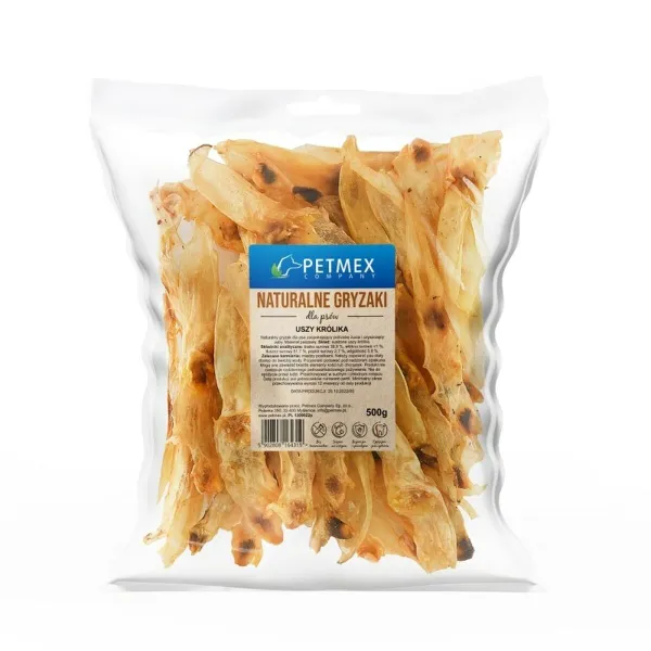 Koiran makupala Petmex Rabbit ears Kani 500 g