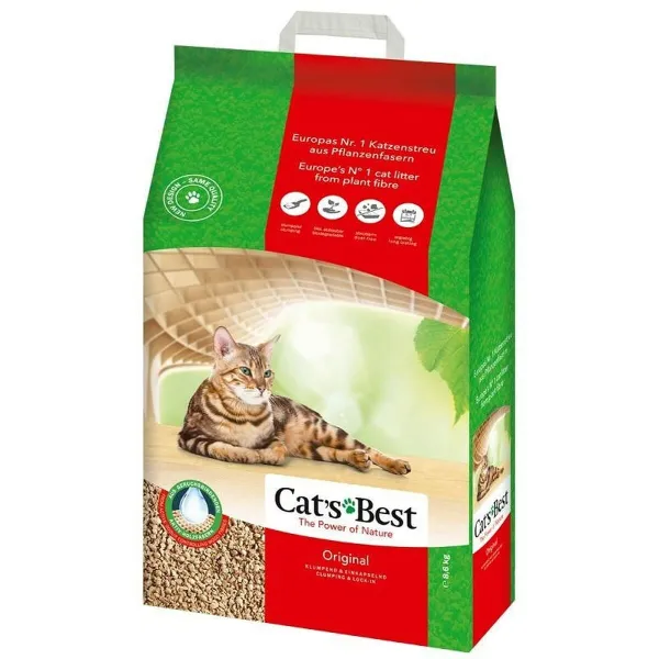 Kassiliiv Cat's Best EcoPlus 20 L Beež