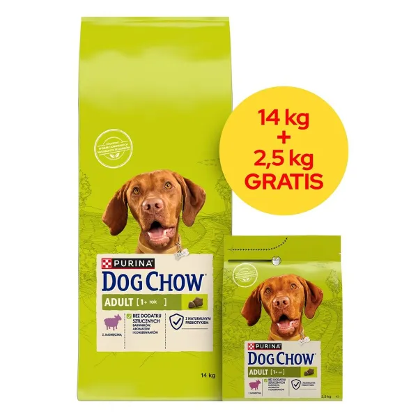 Rehu Purina Dog Chow Adult Lamb Karitsa 16,5 kg