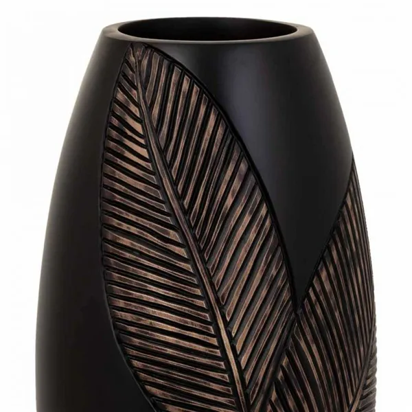 Vase Alexandra House Living Brown Polyresin 18 x 35 x 18 cm