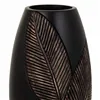 Vase Alexandra House Living Brown Polyresin 18 x 35 x 18 cm