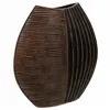 Vase Alexandra House Living Brown Polyresin 10 x 29 x 29 cm