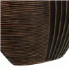 Vase Alexandra House Living Brown Polyresin 10 x 29 x 29 cm