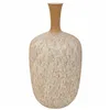 Vase Alexandra House Living White Golden Polyresin 21 x 41 x 21 cm