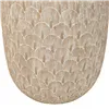 Vase Alexandra House Living White Golden Polyresin 21 x 41 x 21 cm