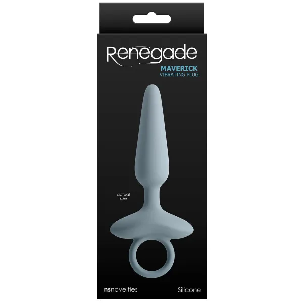 Anal plug NS Novelties Renegade Blue (10 cm)