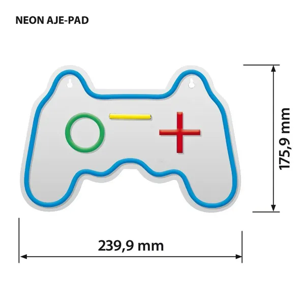 Светящееся украшение Activejet AJE-NEON PAD Разноцветный (1 Предметы)