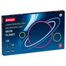 Apšvietimo apdaila Activejet AJE-NEON PLANET Spalvotas (1 Dalys)