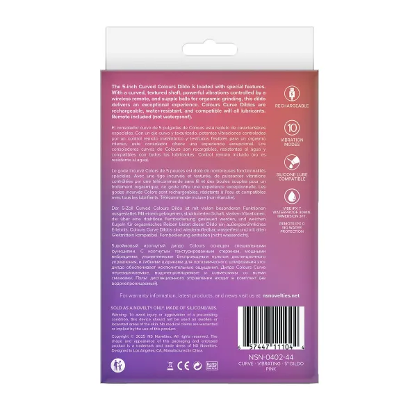 Realistic Vibrator NS Novelties Colours