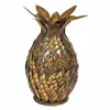 Candle Holder Alexandra House Living Golden Iron 15 x 26 x 15 cm Pineapple