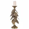 Candle Holder Alexandra House Living Golden Iron 19 x 43 x 19 cm Sheets