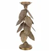 Candle Holder Alexandra House Living Golden Iron 19 x 43 x 19 cm Sheets