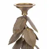 Candle Holder Alexandra House Living Golden Iron 19 x 43 x 19 cm Sheets