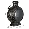 Candle Holder Alexandra House Living Black Glass Iron 21 x 40 x 29 cm