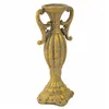 Candle Holder Alexandra House Living Gold Resin 14 x 33 x 14 cm