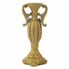 Candle Holder Alexandra House Living Gold Resin 14 x 33 x 14 cm