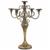 Candle Holder Alexandra House Living Gold Iron 29 x 47 x 29 cm