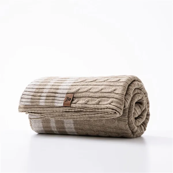 Blanket Scalpers SC-0040 Brown Beige 140 x 190 cm