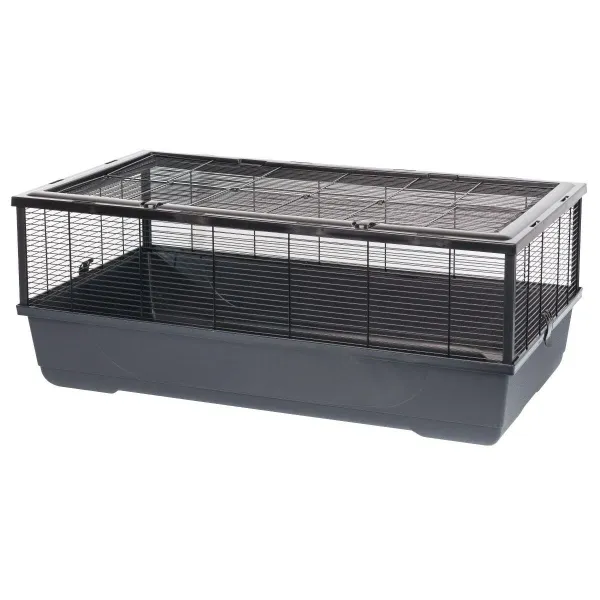 Būris INTER-ZOO Bernie black Metāls Plastmasa 100 x 39 x 54 cm