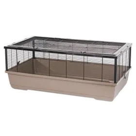 Puur INTER-ZOO Bernie mokka Metall Plastmass 100 x 39 x 54 cm