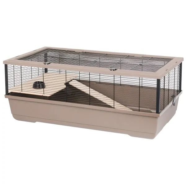 Häkki INTER-ZOO Bernie Wood Puu Metalli Muovinen 100 x 39 x 54 cm