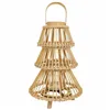 Lantern Alexandra House Living Natural Bamboo 29 x 42 x 29 cm