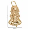 Lantern Alexandra House Living Natural Bamboo 29 x 42 x 29 cm