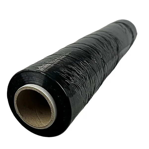 Пузырчатая бумага Folia stretch czarna 23mic 1.5/ Чёрный 50 cm