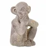 Decorative Figure Alexandra House Living Grey Magnesium Monkey 26 x 40 x 35 cm