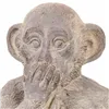 Decorative Figure Alexandra House Living Grey Magnesium Monkey 26 x 40 x 35 cm