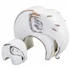 Decorative Figure Alexandra House Living White Polyresin Elephant 8 x 21 x 25 cm