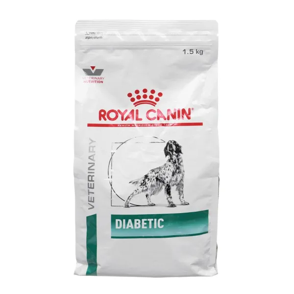 Pašarai Royal Canin Diabetic VHN Suaugęs Paukščiai 1,5 Kg