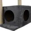 Kaķu māja 71 cm pelēka Purlov 21712