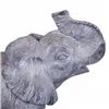 Decorative Figure Alexandra House Living Grey Magnesium Elephant 26 x 40 x 35 cm