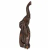 Decorative Figure Alexandra House Living Light brown Wood Elephant 6 x 50 x 14 cm