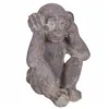 Decorative Figure Alexandra House Living Grey Magnesium Monkey 26 x 40 x 35 cm