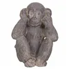 Decorative Figure Alexandra House Living Grey Magnesium Monkey 26 x 40 x 35 cm